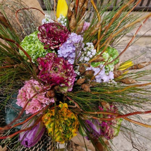 Bouquet Tulipani e Ranuncoli