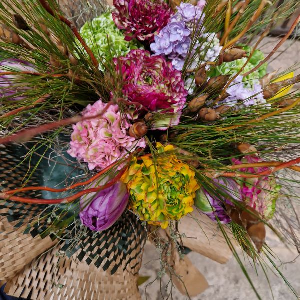 Bouquet Tulipani e Ranuncoli