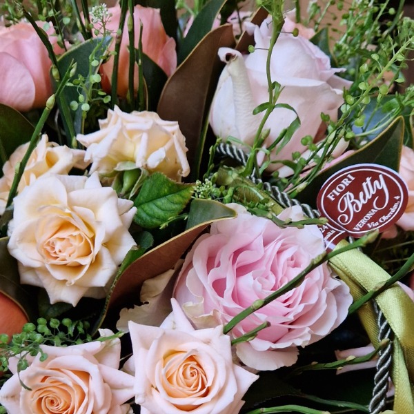 Bouquet rose pastello