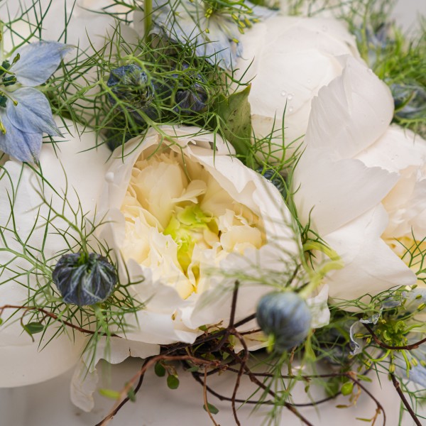 Bouquet Peonie Nigella